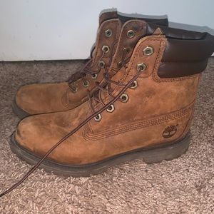 Brown timberland boots
